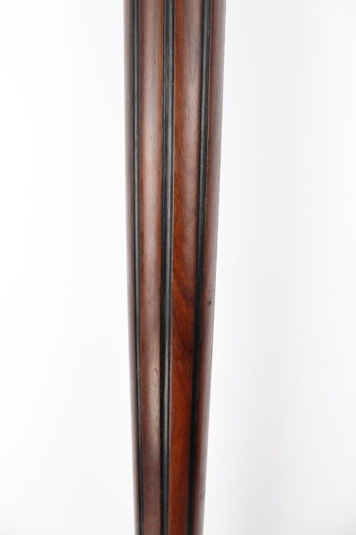 ANTIQUE VICTORIAN MAHOGANY CURTAIN POLE 5FT 5 - ADDITIONAL PHOTO 11