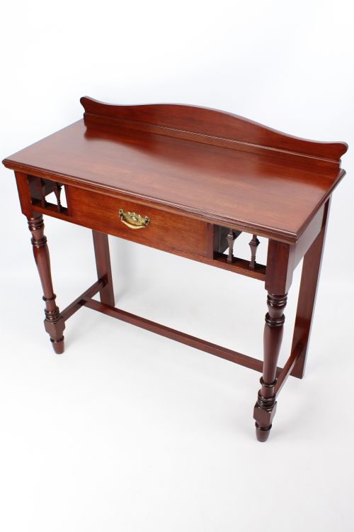 fig 1. Victorian Mahogany Hall Table JAS Shoolbred