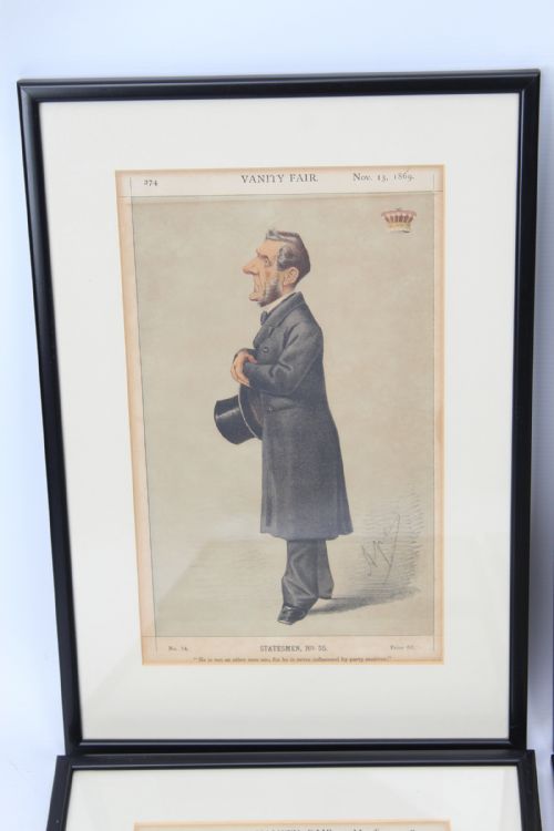 SET 9 ANTIQUE VANITY FAIR SPY PRINTS - ADDITIONAL PHOTO 4