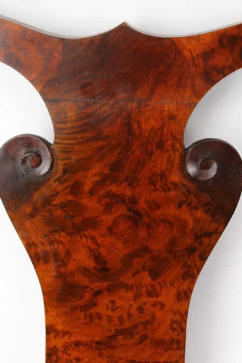 fig 2. Pair Edwardian Queen Anne Revival Walnut Single Beds