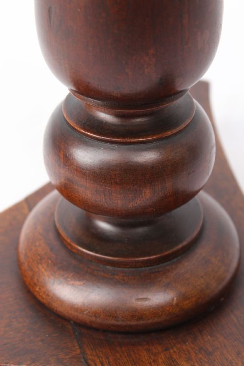 ANTIQUE WILLIAM IV MAHOGANY WINE TABLE - ADDITIONAL PHOTO 6