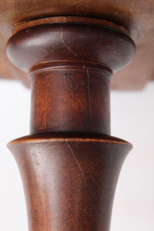 ANTIQUE WILLIAM IV MAHOGANY WINE TABLE - ADDITIONAL PHOTO 11