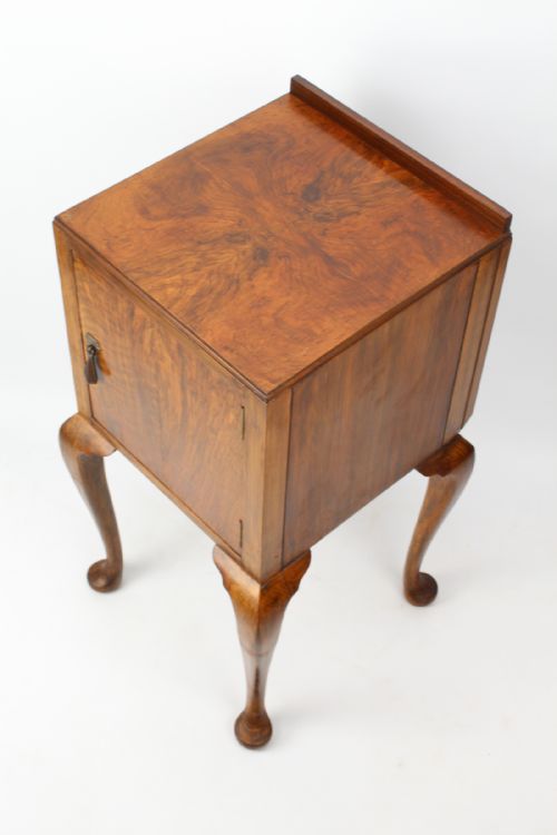 fig 1. Walnut Bedside Cabinet