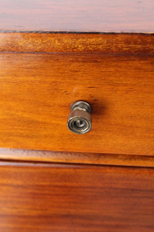SLIM EDWARDIAN WALNUT MUSIC CABINET - ADDITIONAL PHOTO 11