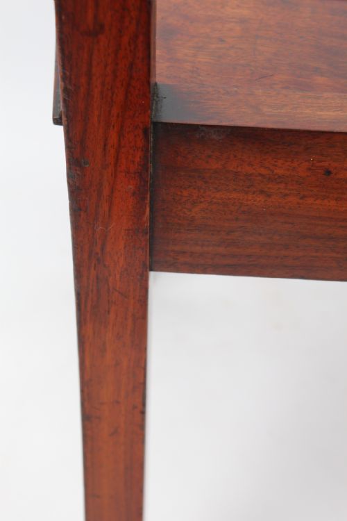 VICTORIAN WALNUT HALL CHAIR - ADDITIONAL PHOTO 9