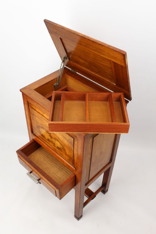 ART DECO BURR WALNUT CABINET - ADDITIONAL PHOTO 3