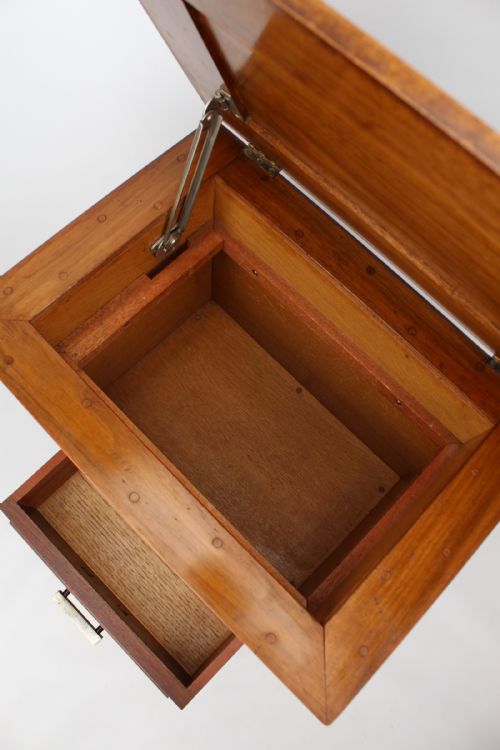 ART DECO BURR WALNUT CABINET - ADDITIONAL PHOTO 6