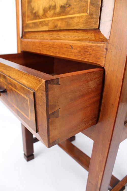 ART DECO BURR WALNUT CABINET - ADDITIONAL PHOTO 7