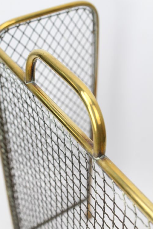 VICTORIAN FOLDING BRASS FIRE GUARD - ADDITIONAL PHOTO 7