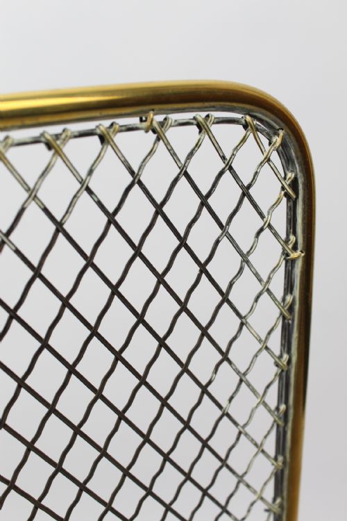 VICTORIAN FOLDING BRASS FIRE GUARD - ADDITIONAL PHOTO 11