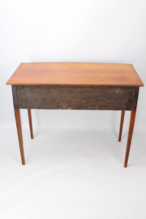 ANTIQUE GEORGIAN INLAID MAHOGANY DESK - ADDITIONAL PHOTO 12
