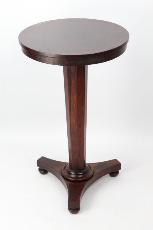 fig 1. Antique William IV Rosewood Lamp Table
