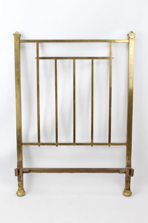 fig 2. Antique Edwardian All Brass Single Bed