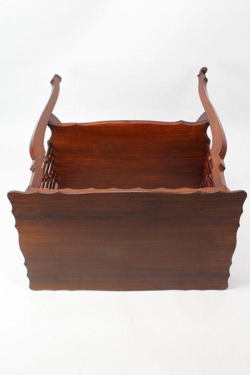 SMALL VICTORIAN ARTS CRAFTS WALNUT SIDE TABLE - ADDITIONAL PHOTO 4