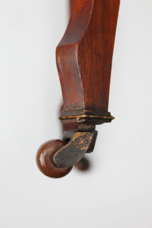 SMALL VICTORIAN ARTS CRAFTS WALNUT SIDE TABLE - ADDITIONAL PHOTO 7