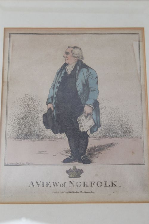 fig 4. Set 4 Antique Georgian Etchings by Robert Dighton Prints