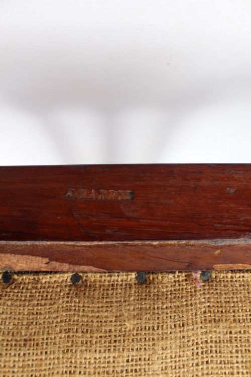 EDWARDIAN MAHOGANY CHIPPENDALE DESK CHAIR - ADDITIONAL PHOTO 12