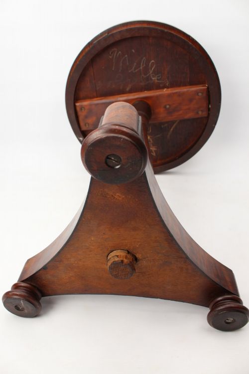 WILLIAM IV MAHOGANY WINE TABLE - ADDITIONAL PHOTO 11
