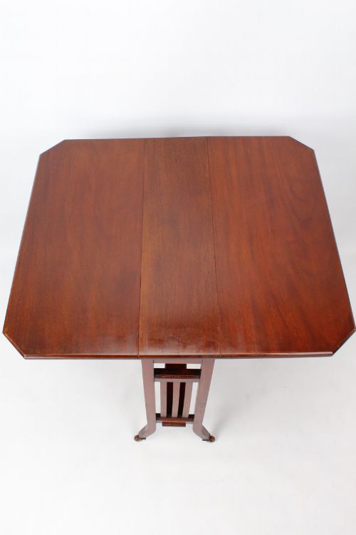 EDWARDIAN MAHOGANY SUTHERLAND TABLE - ADDITIONAL PHOTO 9
