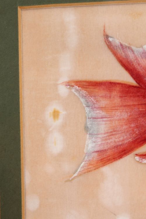 SMALL PAIR ANTIQUE CHINESE WATERCOLOURS - ADDITIONAL PHOTO 7