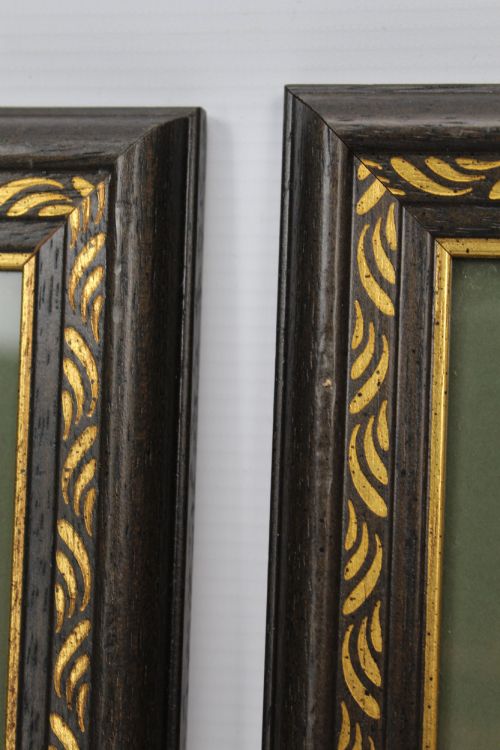 SMALL PAIR ANTIQUE CHINESE WATERCOLOURS - ADDITIONAL PHOTO 9