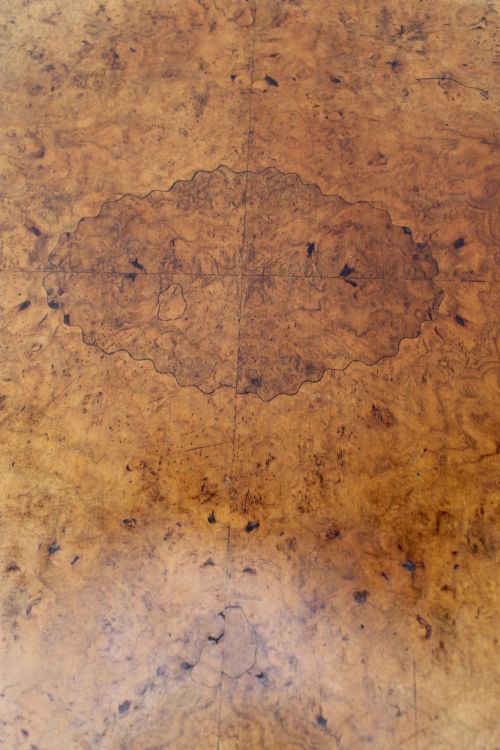 VICTORIAN BURR WALNUT OVAL FOLDING CAMPAIGN TABLE - ADDITIONAL PHOTO 7