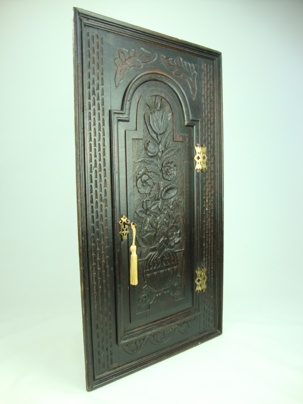 Antique 18th Century Hanging Corner Cupboard