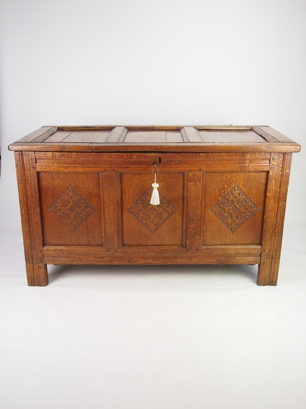 Antique 18th Century Oak Coffer