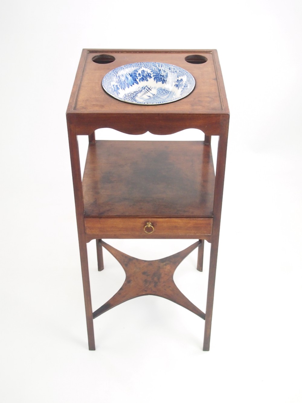 Antique George III Bedside Table / Washstand