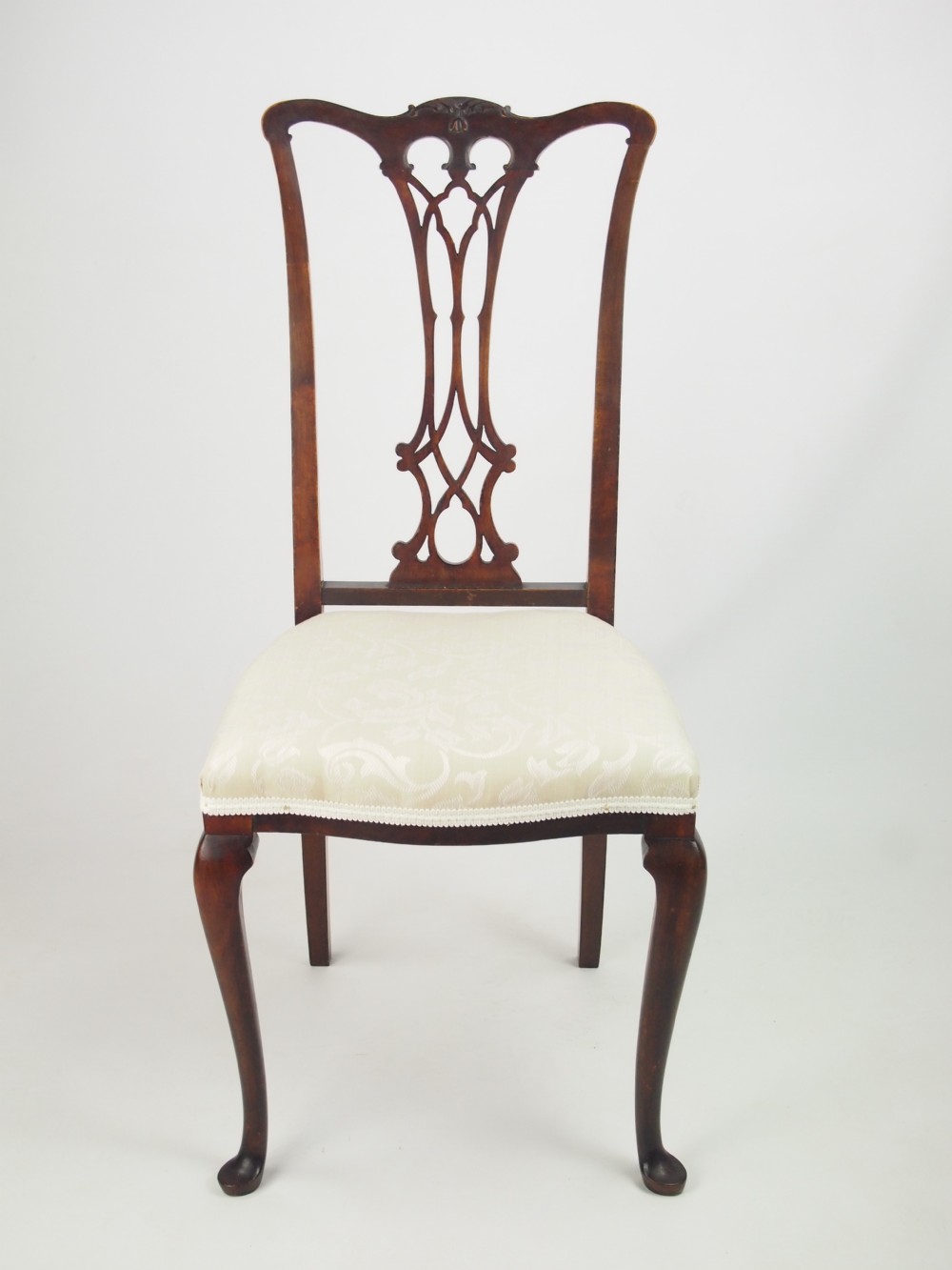 Antique Edwardian Side Chair / Desk Chair
