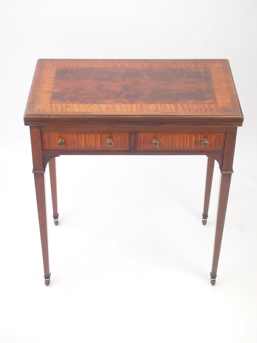 Antique Edwardian Mahogany Card Table