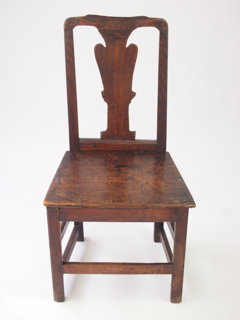 Antique 18th Century Oak Side Chair