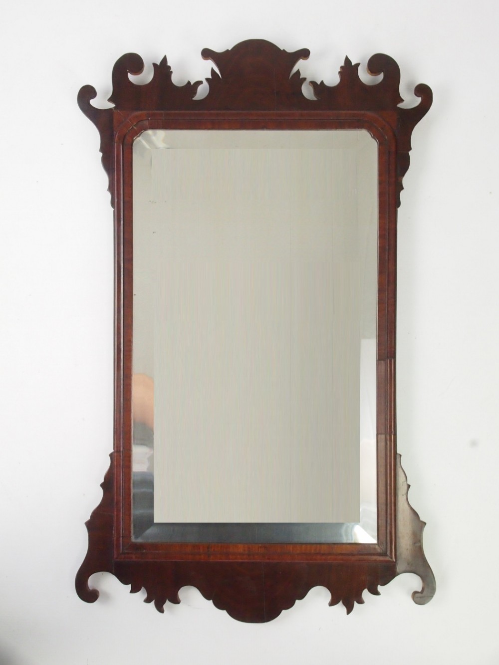 Mahogany Fretwork Mirror