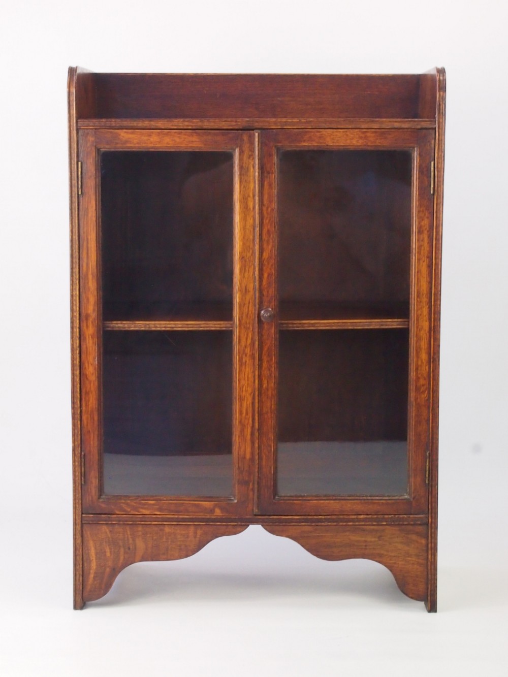 Small Antique Edwardian Oak Bookcase