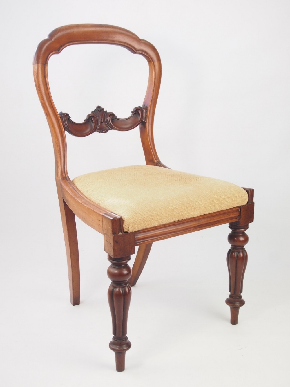 Antique Victorian Mahogany Desk Chair