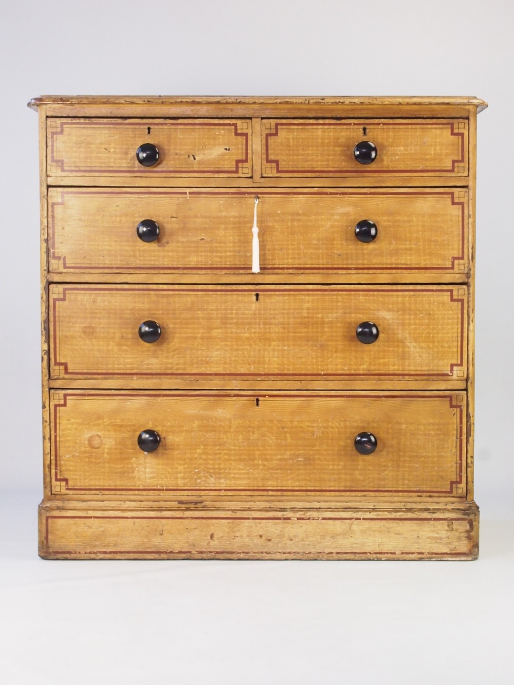Antique Victorian Painted Chest of Drawers