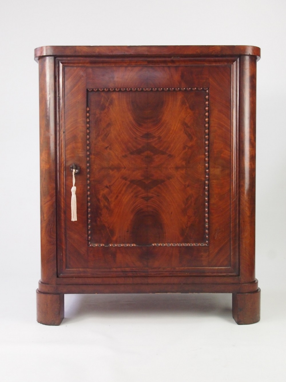 Antique Mahogany Continental Cabinet Circa 1830