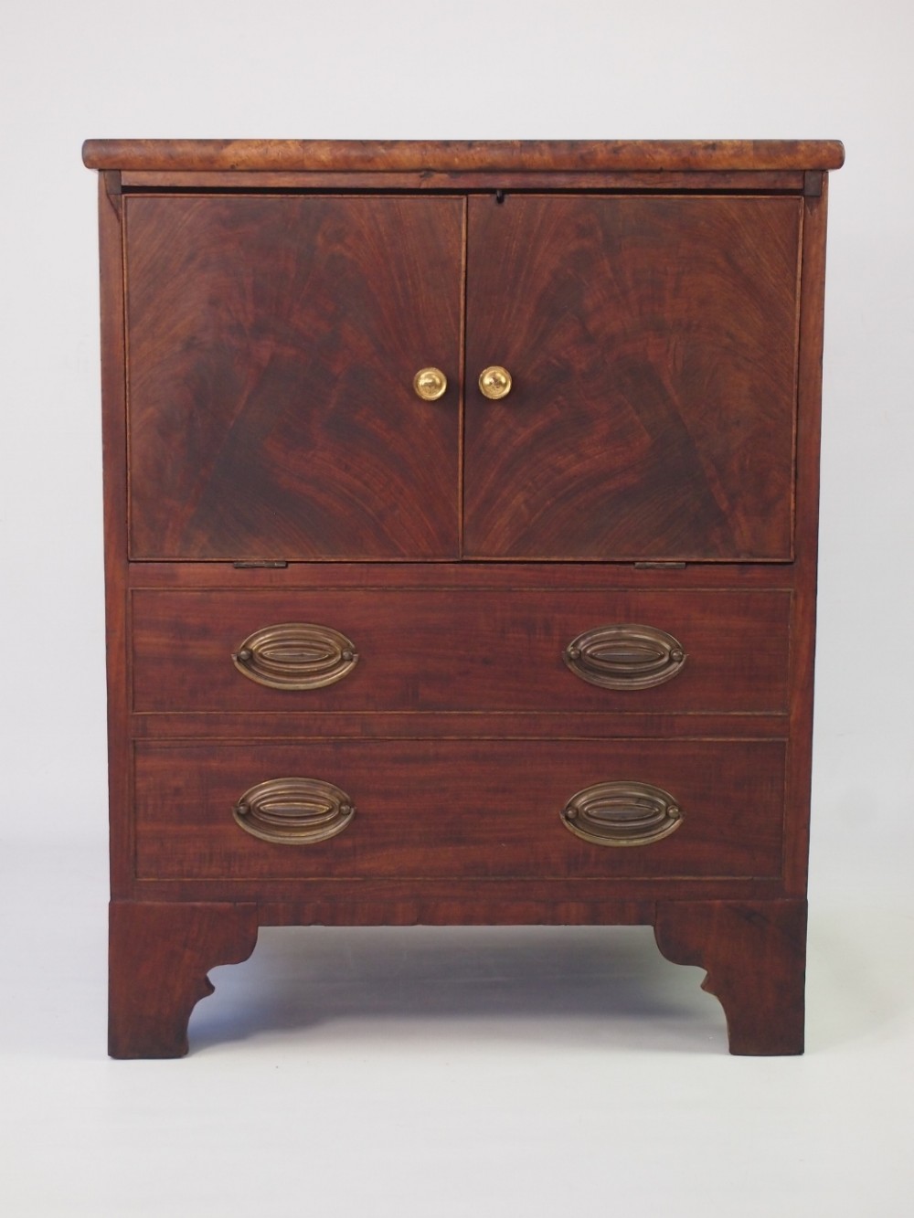 Antique Georgian Mahogany Side Cabinet