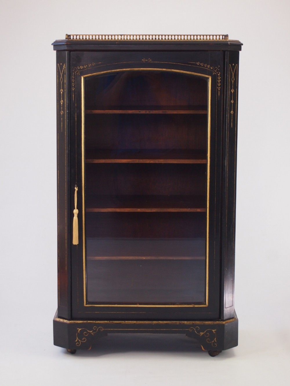 Victorian Aesthetic Movement Music Cabinet