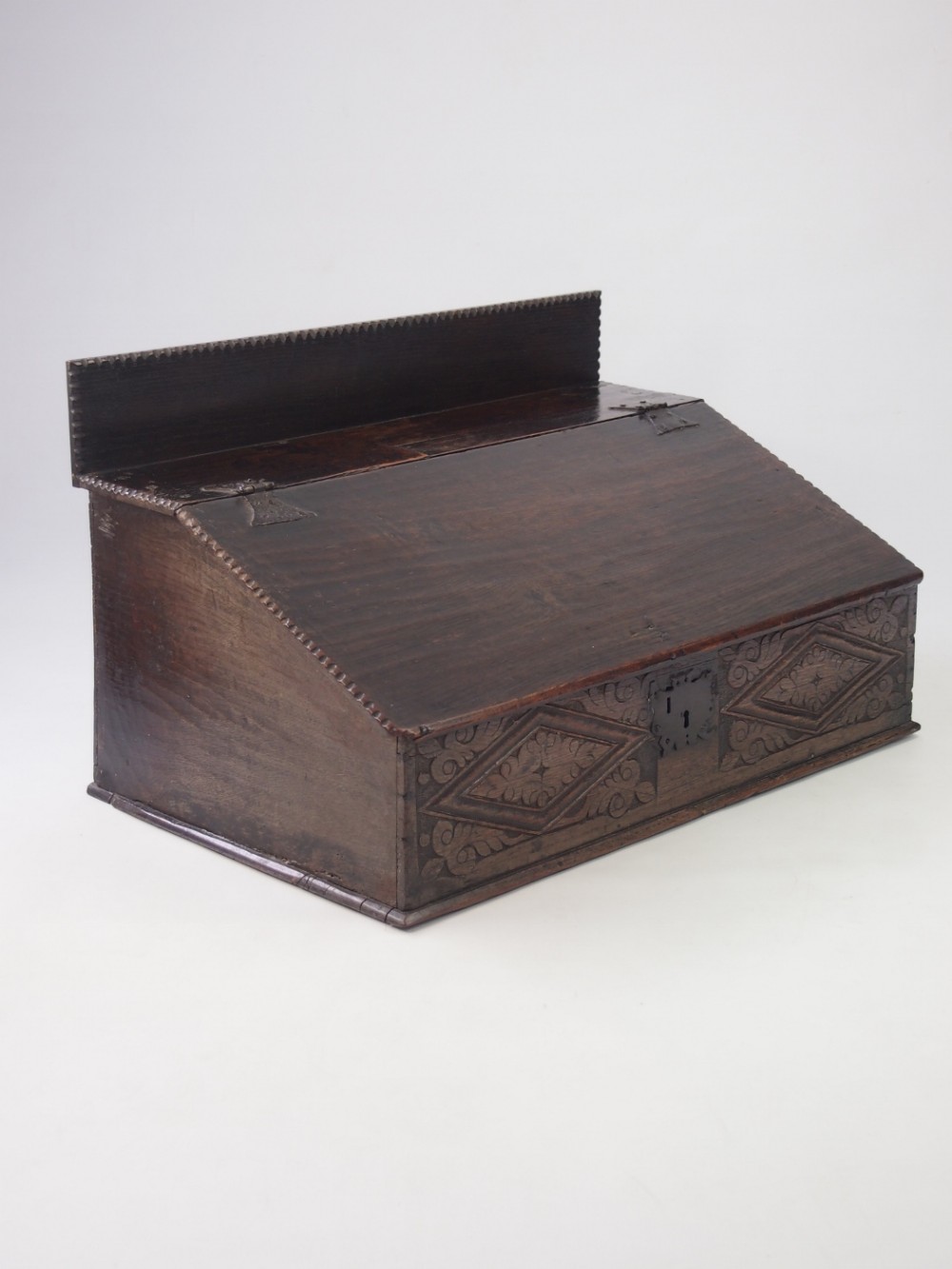 18th Century Oak Bible Box