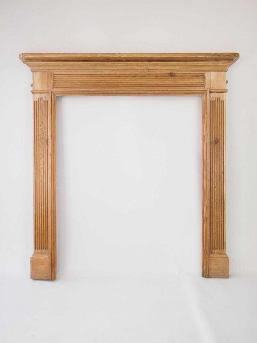 Small Early 20th Century Pine Fire Surround