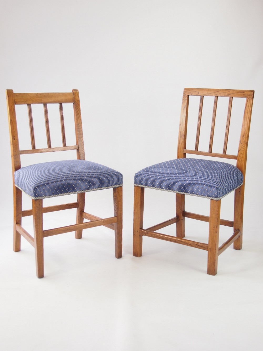 Near Pair of 19th Century Side Chairs