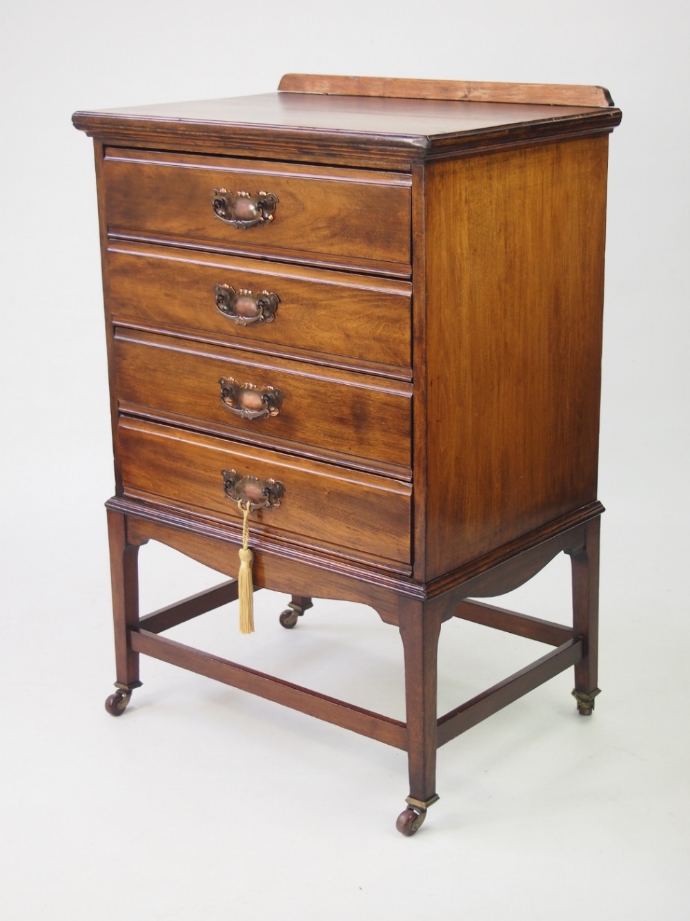 Small Antique Edwardian Music Cabinet