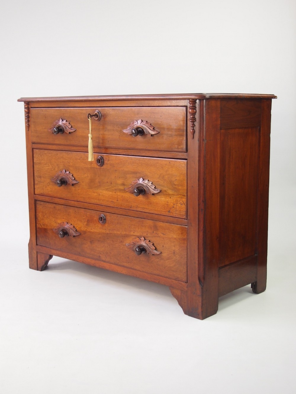 Antqiue Continental Mahogany Chest of Drawers