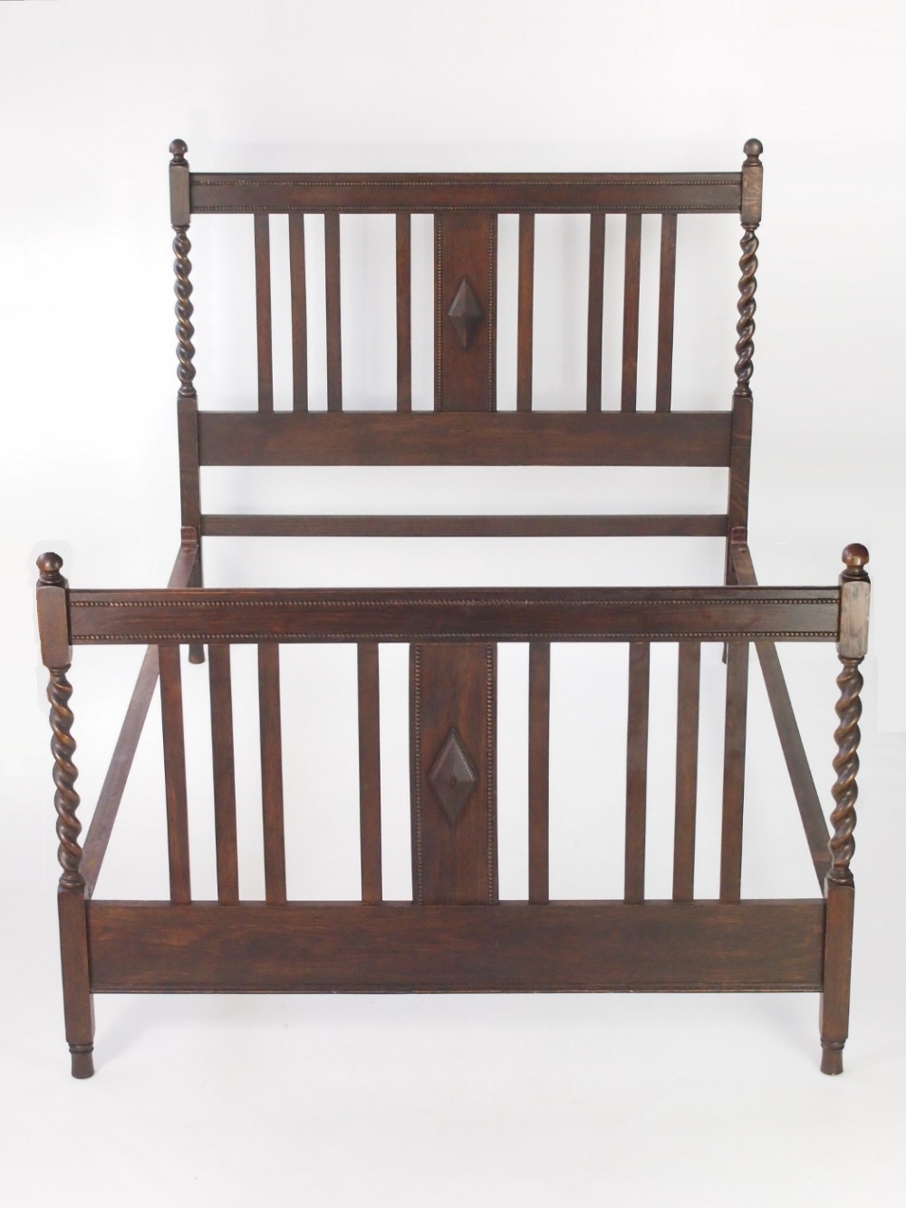 Oak Double Bed
