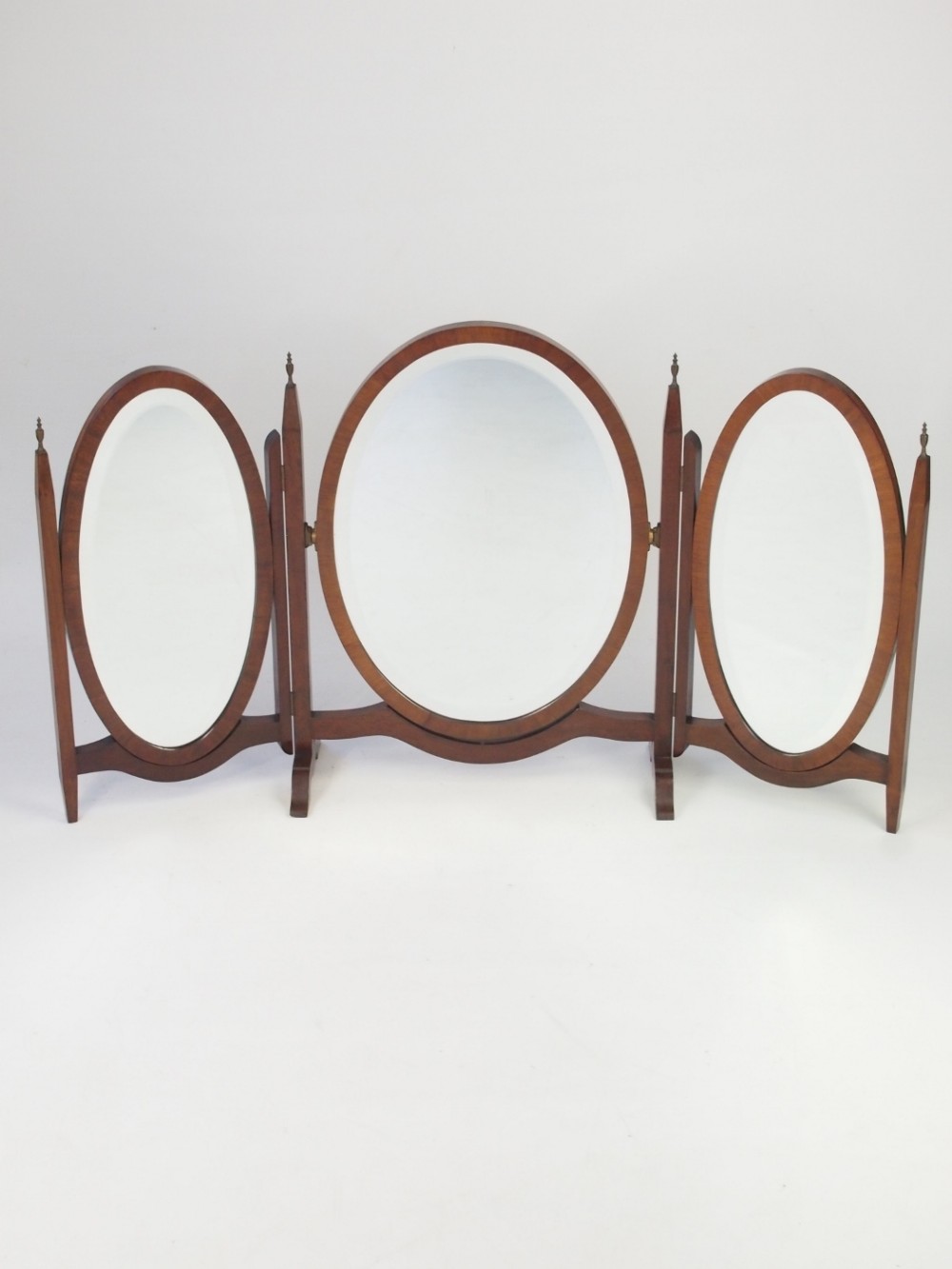Mahogany Triple Dressing Table Mirror