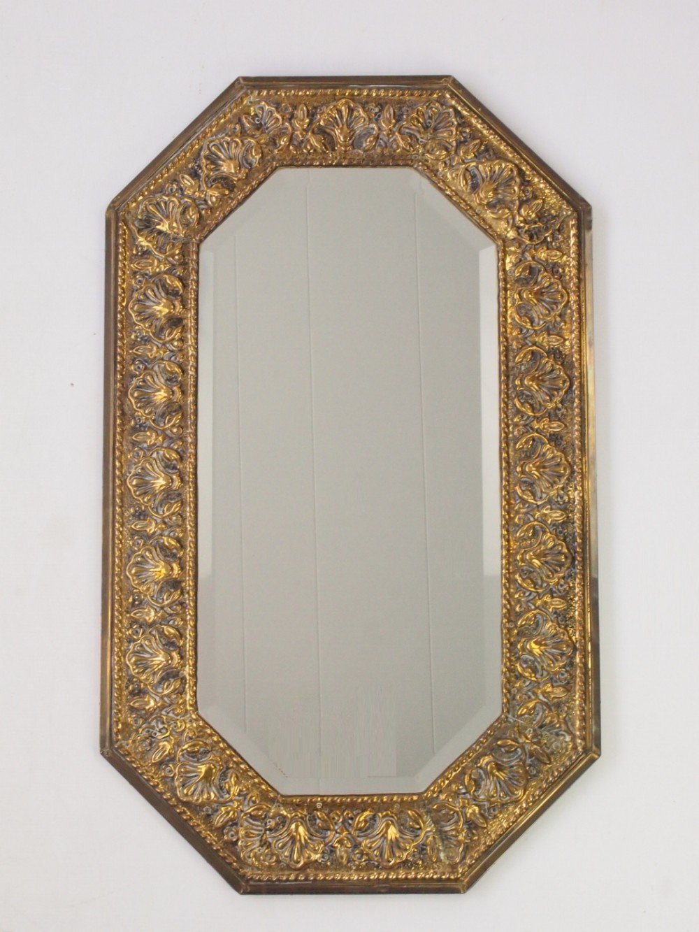 Pressed Brass Wall Mirror