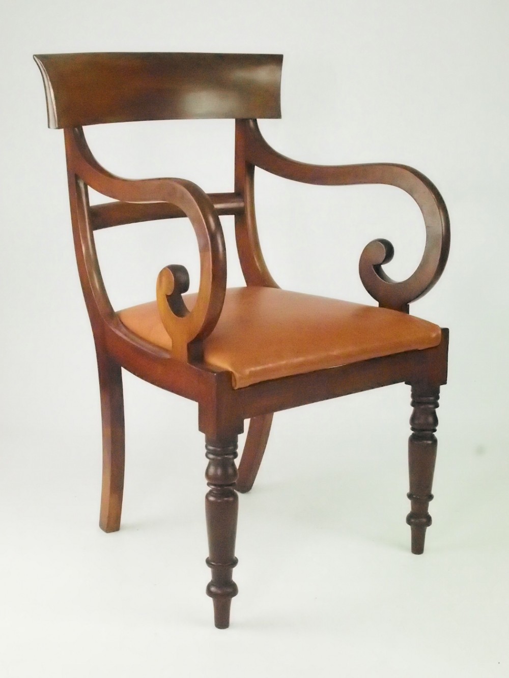 Victorian Mahogany Desk Chair