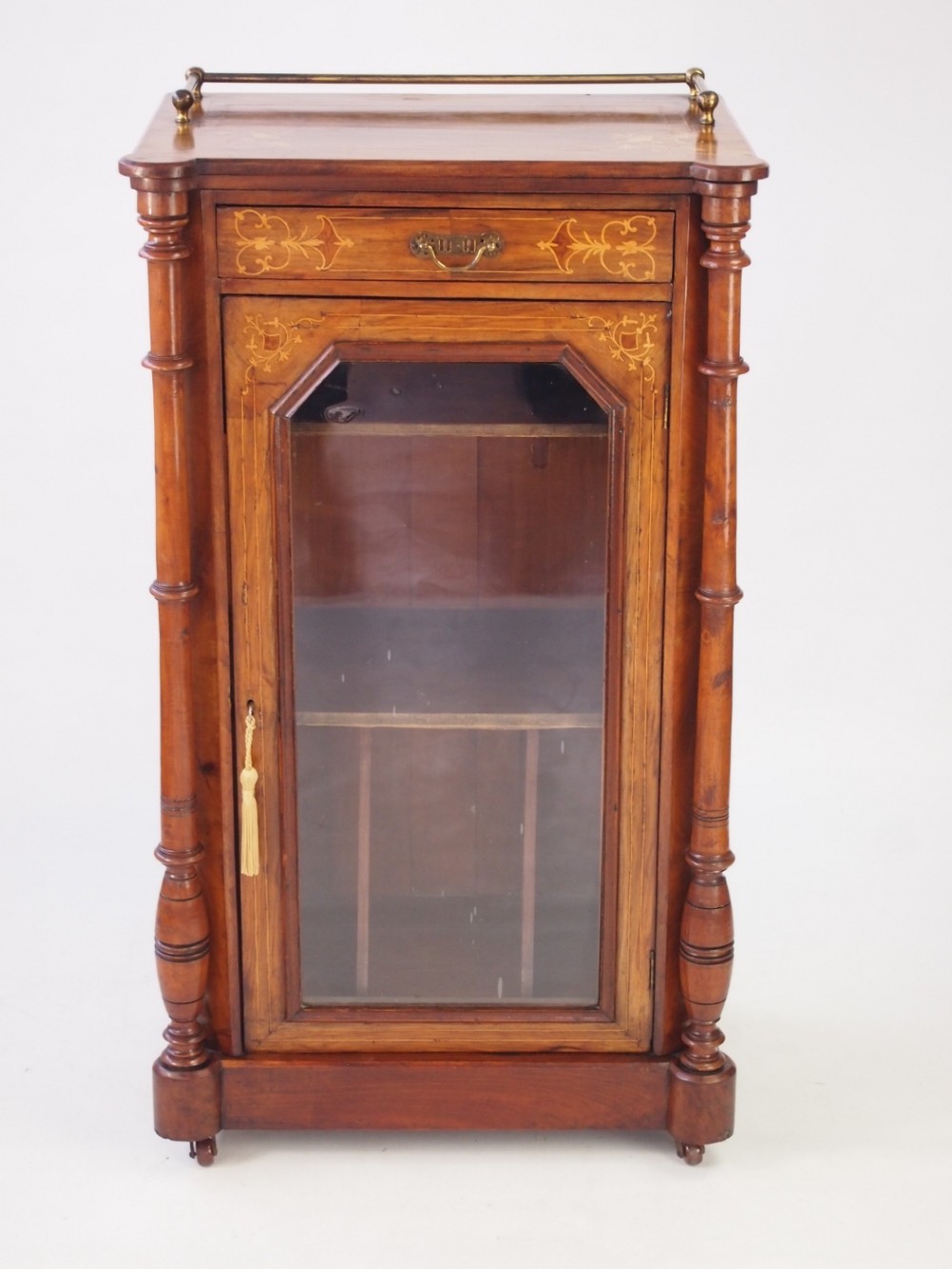 Victorian Walnut Pier Cabinet
