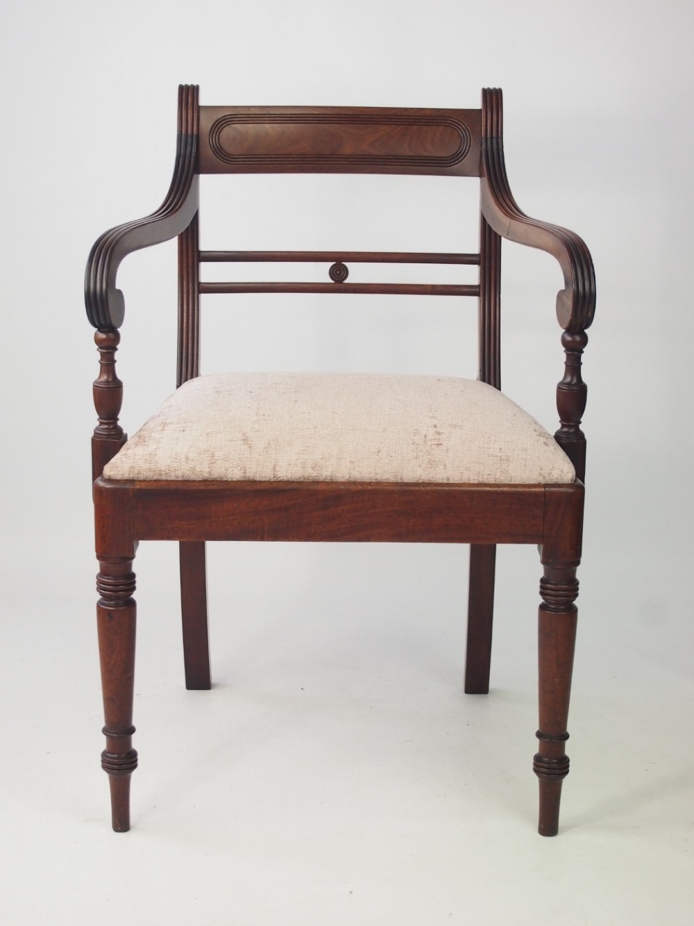 Regency Mahogany Desk Chair
